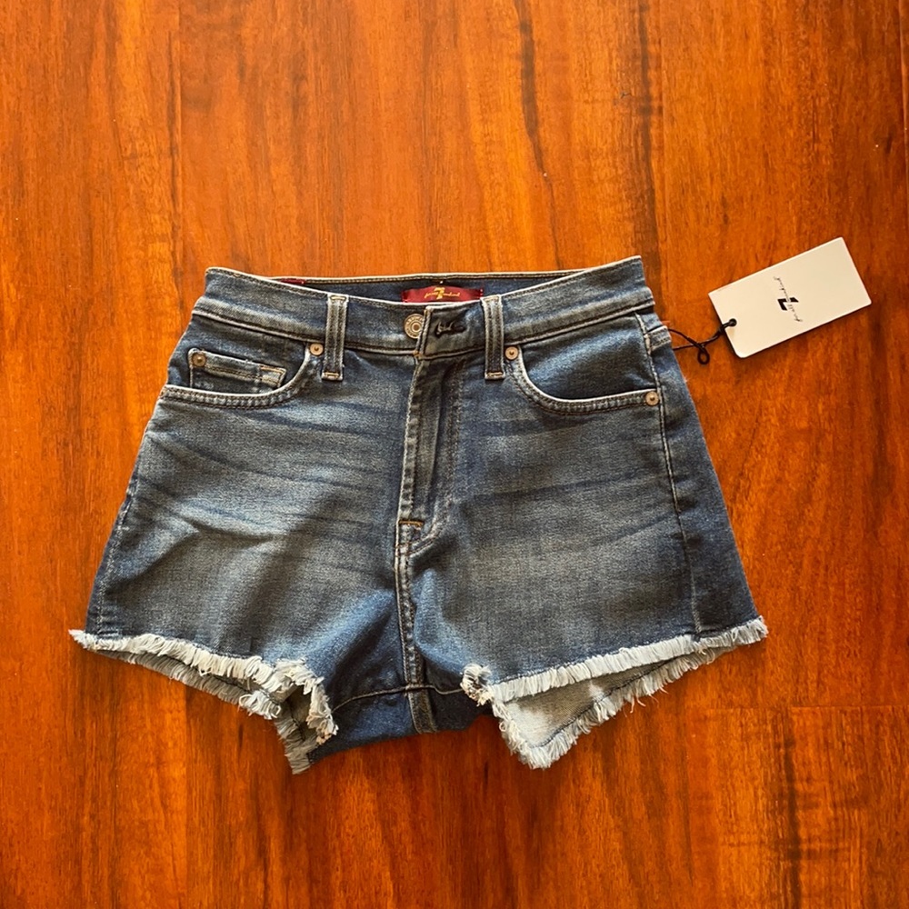 7 for all mankind denim shirts. Size 24